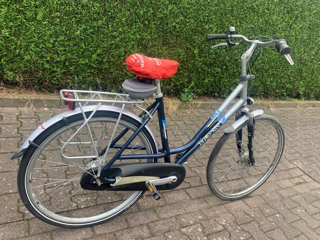 Aluminium Phoenix Damesfiets 7 versnelingen 28” framemaat 54, Fietsen en Brommers, 53 tot 56 cm, Ophalen, Gebruikt, Overige merken