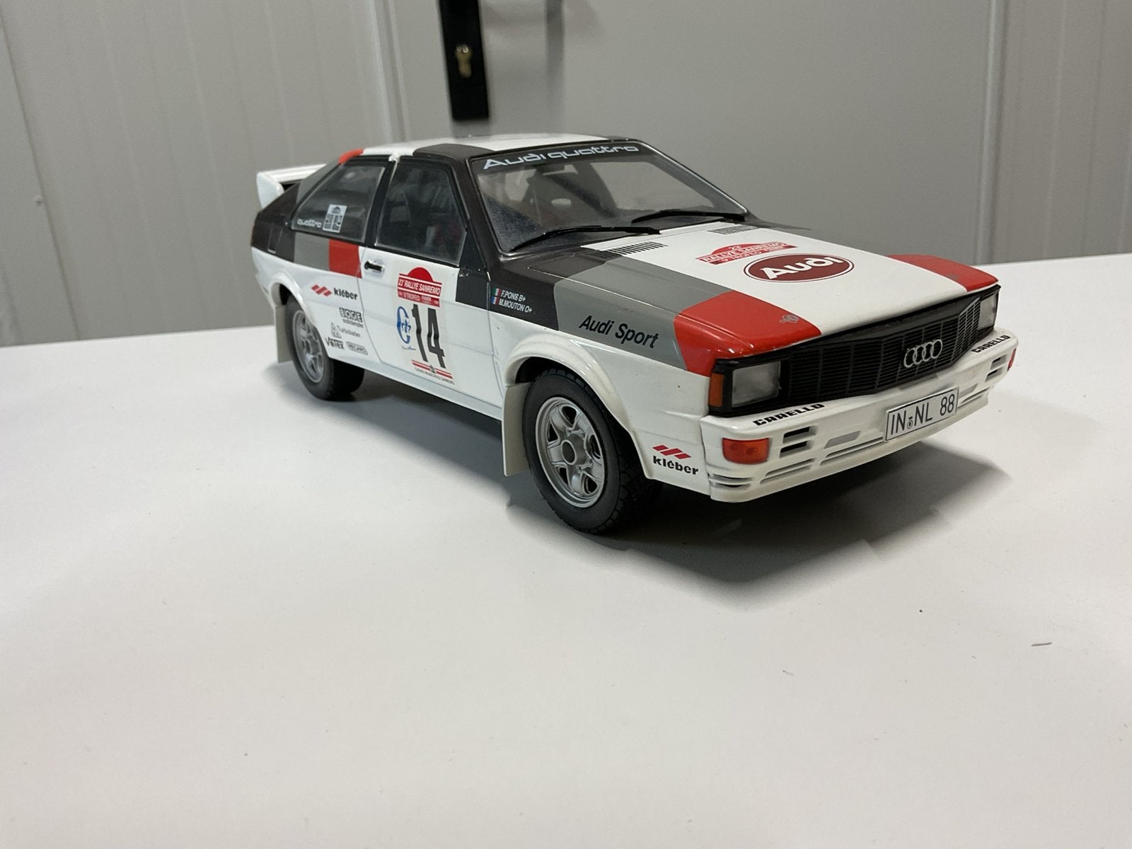 Audi Quattro 1:18, Ophalen, Gebruikt, Auto, Overige merken