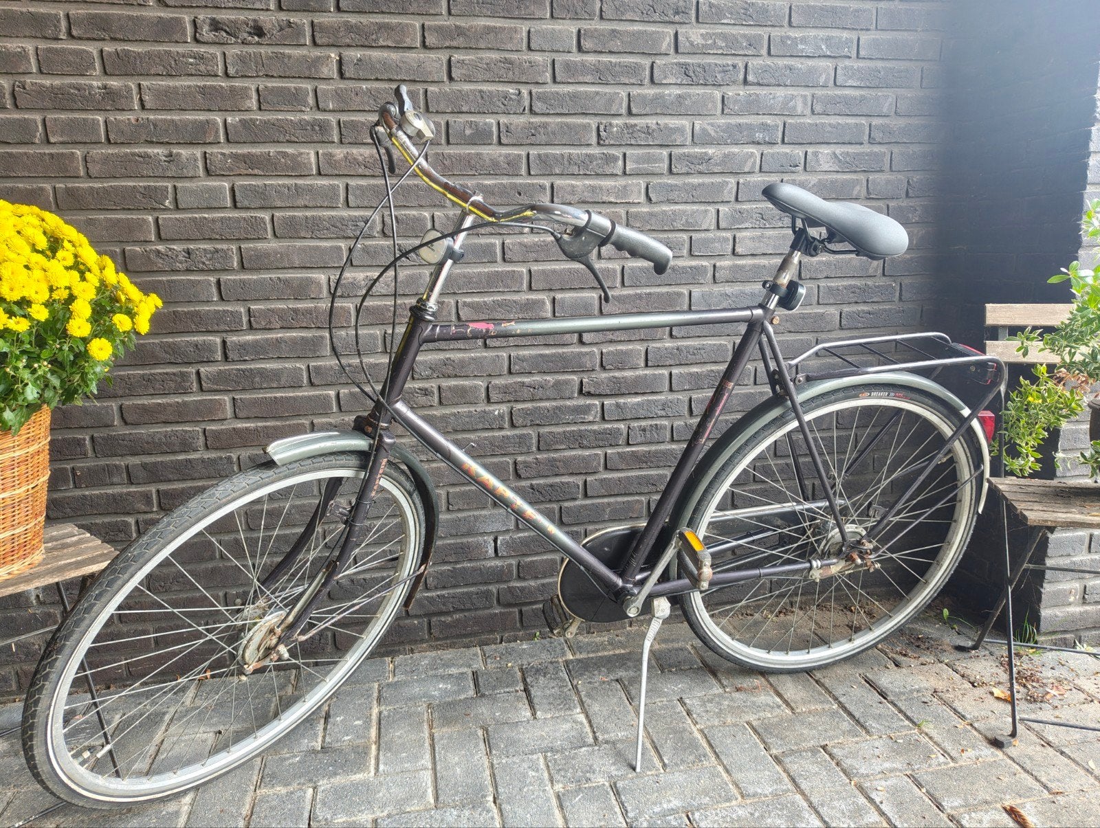 Herenfiets, Ophalen