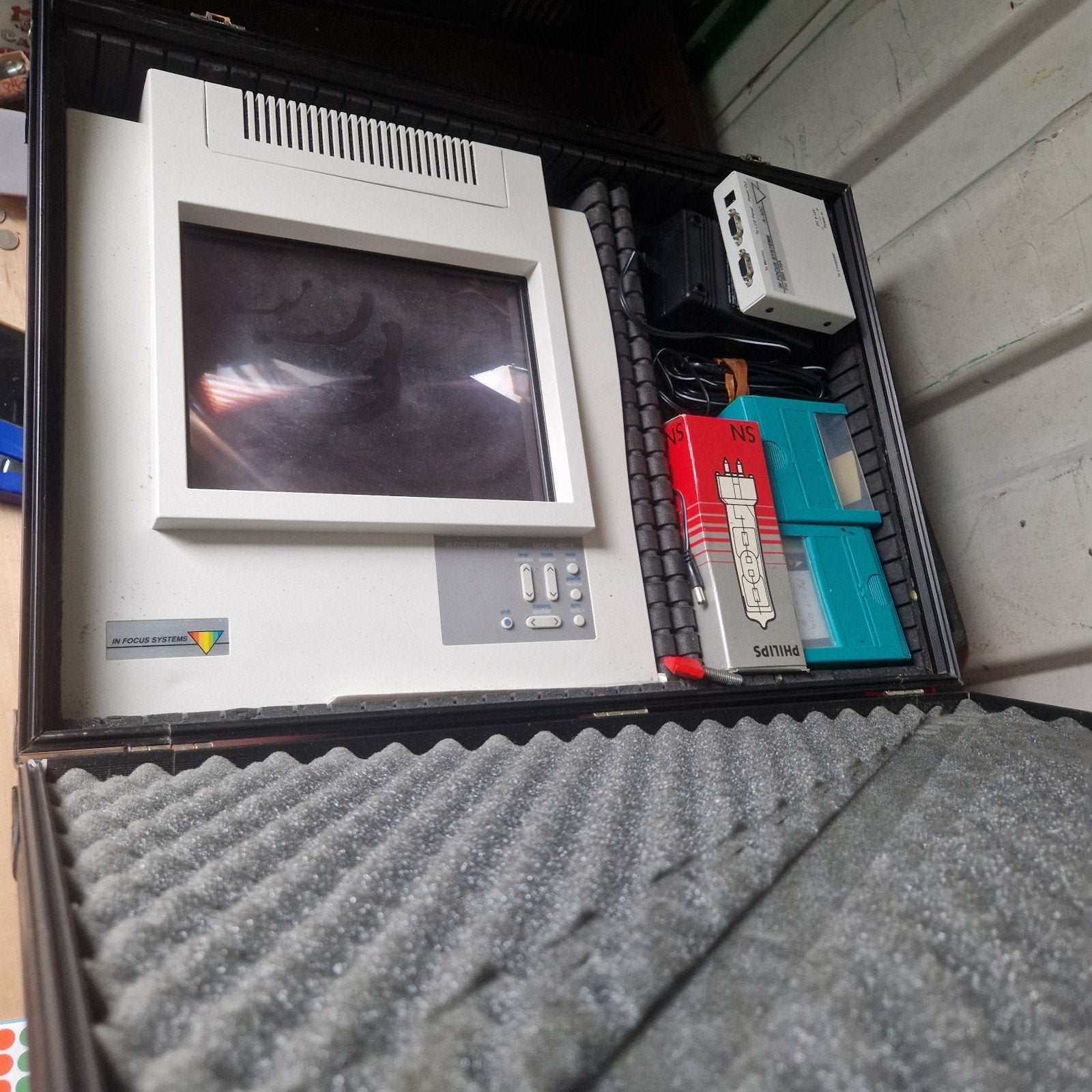 In Focus Systems Projector in nette opbergbox, Ophalen of Verzenden, Gebruikt, In Focus Systems