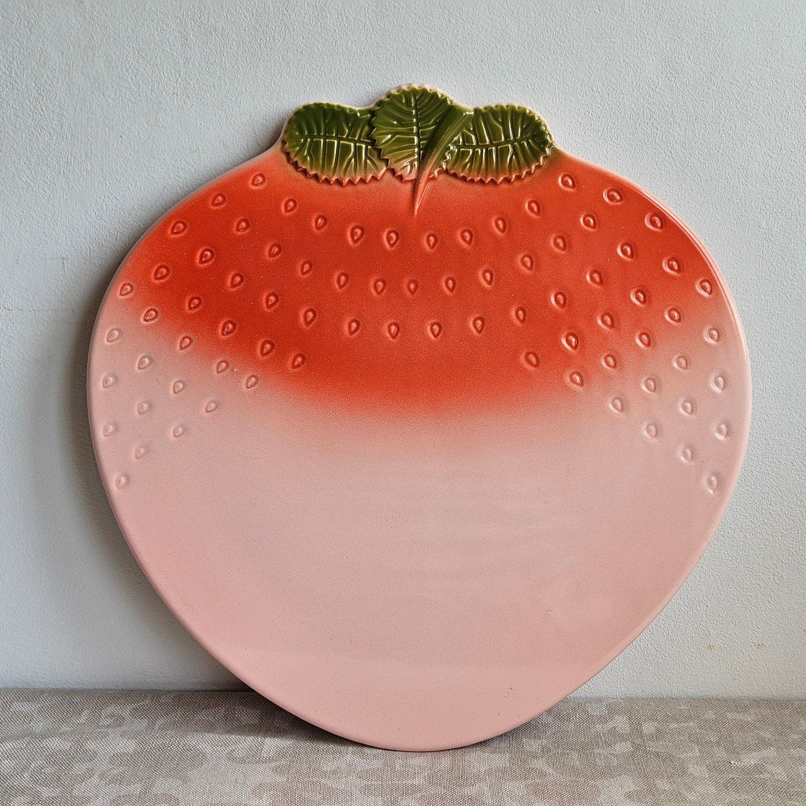 Aardbei Taartschaal / Taartplateau, Antiek en Kunst, Ophalen of Verzenden