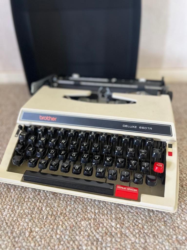Typemachine Brother Deluxe 660TR, Ophalen, Gebruikt