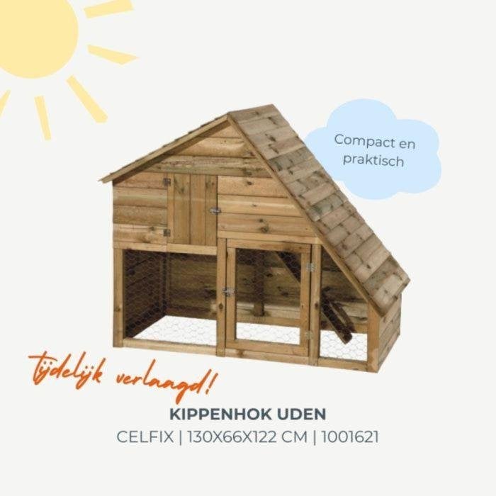 Kippenhok model Uden Actie prijs, Ophalen, Nieuw, Kippenhok of Kippenren