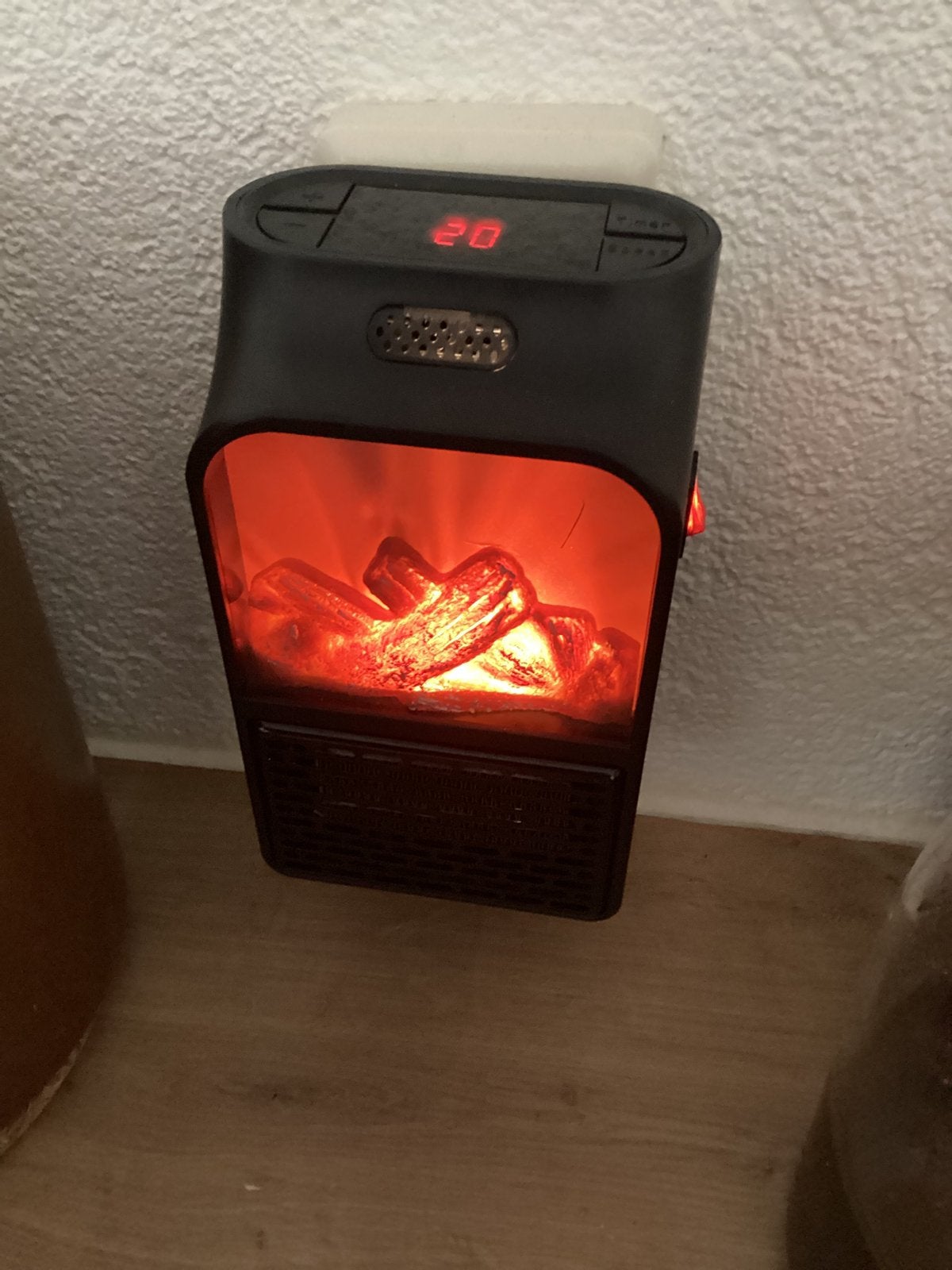 Mesa living flame heater voor kleine ruimtes 500W, Ophalen of Verzenden, Nieuw