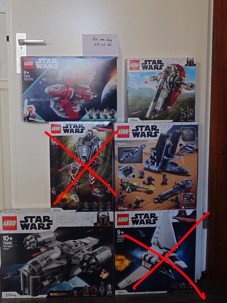 Lego Star Wars sets (aub goed omschrijving lezen), Star Wars, Ophalen of Verzenden, Zo goed als nieuw, Lego