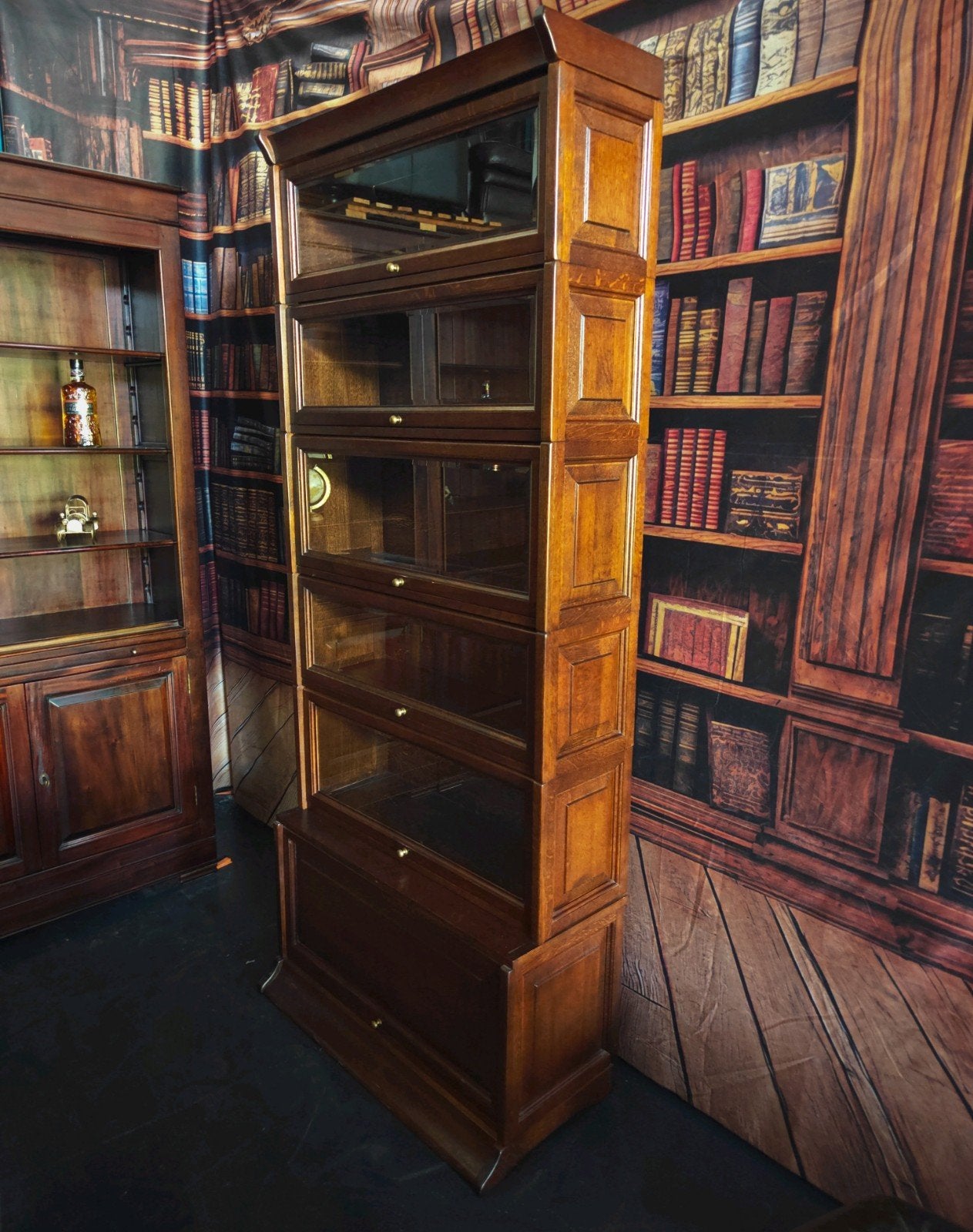 Globe Wernicke Engelse boekenkast, Huis en Inrichting, Kasten | Boekenkasten, Bollenmarkt 14c Zwaagdijk Oost, 200 cm of meer, Treasure