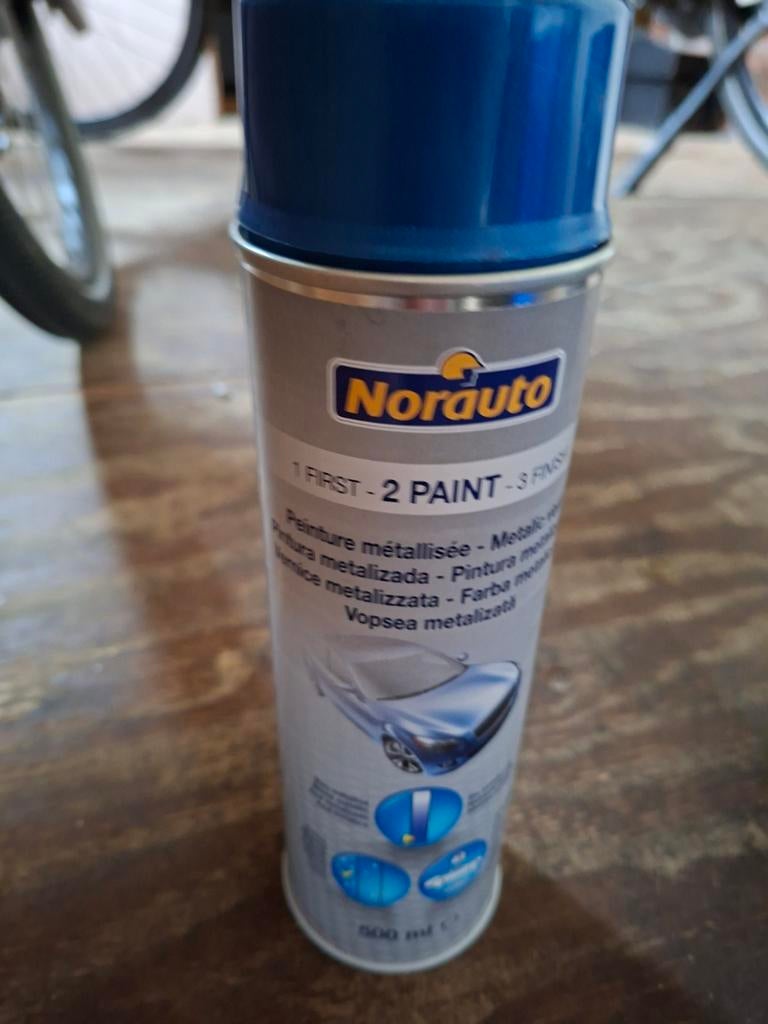 Norauto metallic lak spuitbus 500 ml, Ophalen of Verzenden