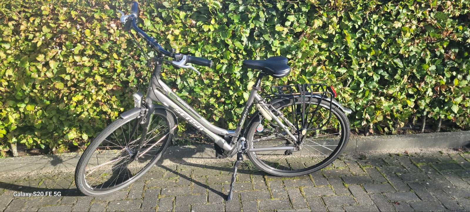 Sensa Superlite Damesfiets - Lichtgewicht en Comfortabel, Gebruikt, Velgrem, Versnellingen, 50 tot 53 cm