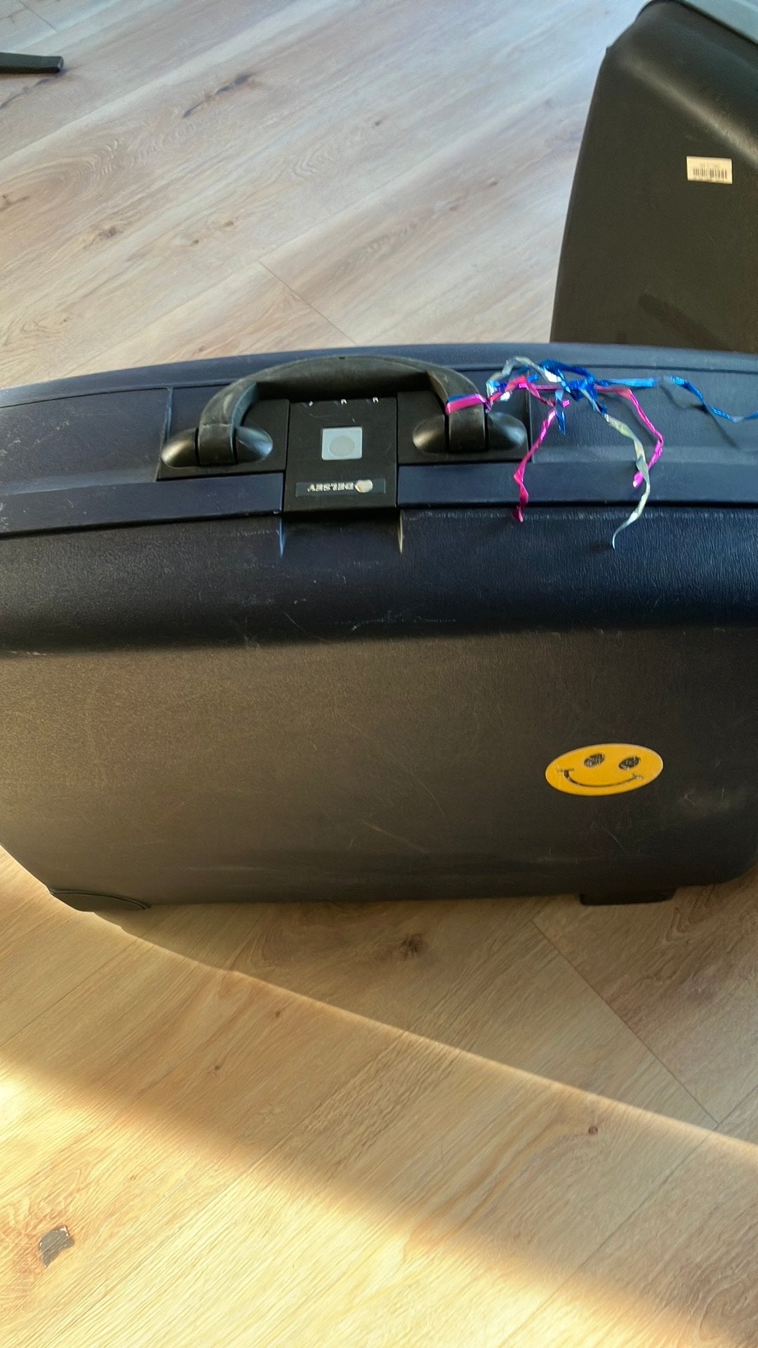 Koffers Delsey, Ophalen, Gebruikt