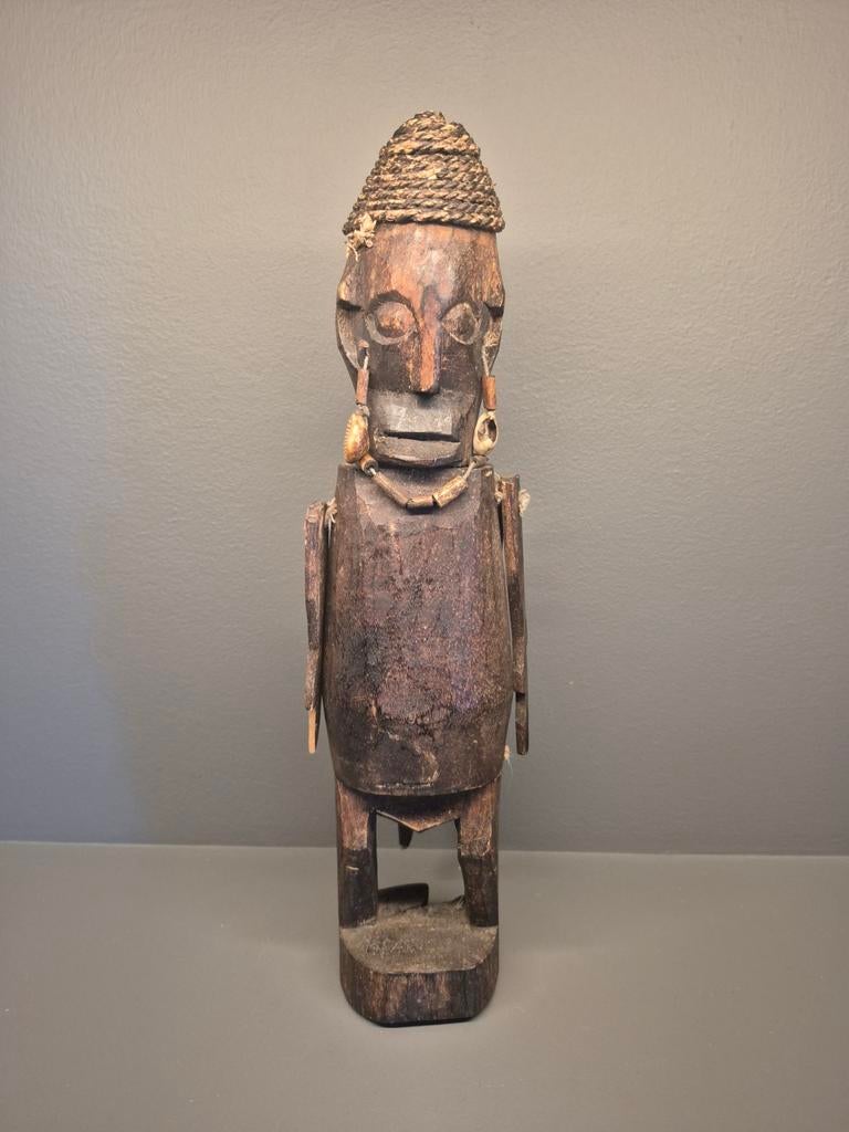 Papua new Guinea voorvader beeldje, Antiek en Kunst, Ophalen of Verzenden