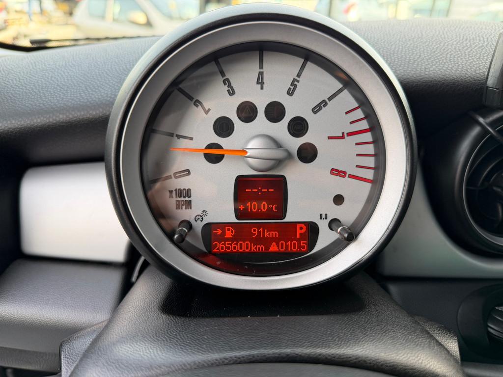 Mini Mini 1.6 Cooper Pepper Automaat|Airco, Auto's, Mini, 15 km/l, Gebruikt, 750 kg, 4 cilinders