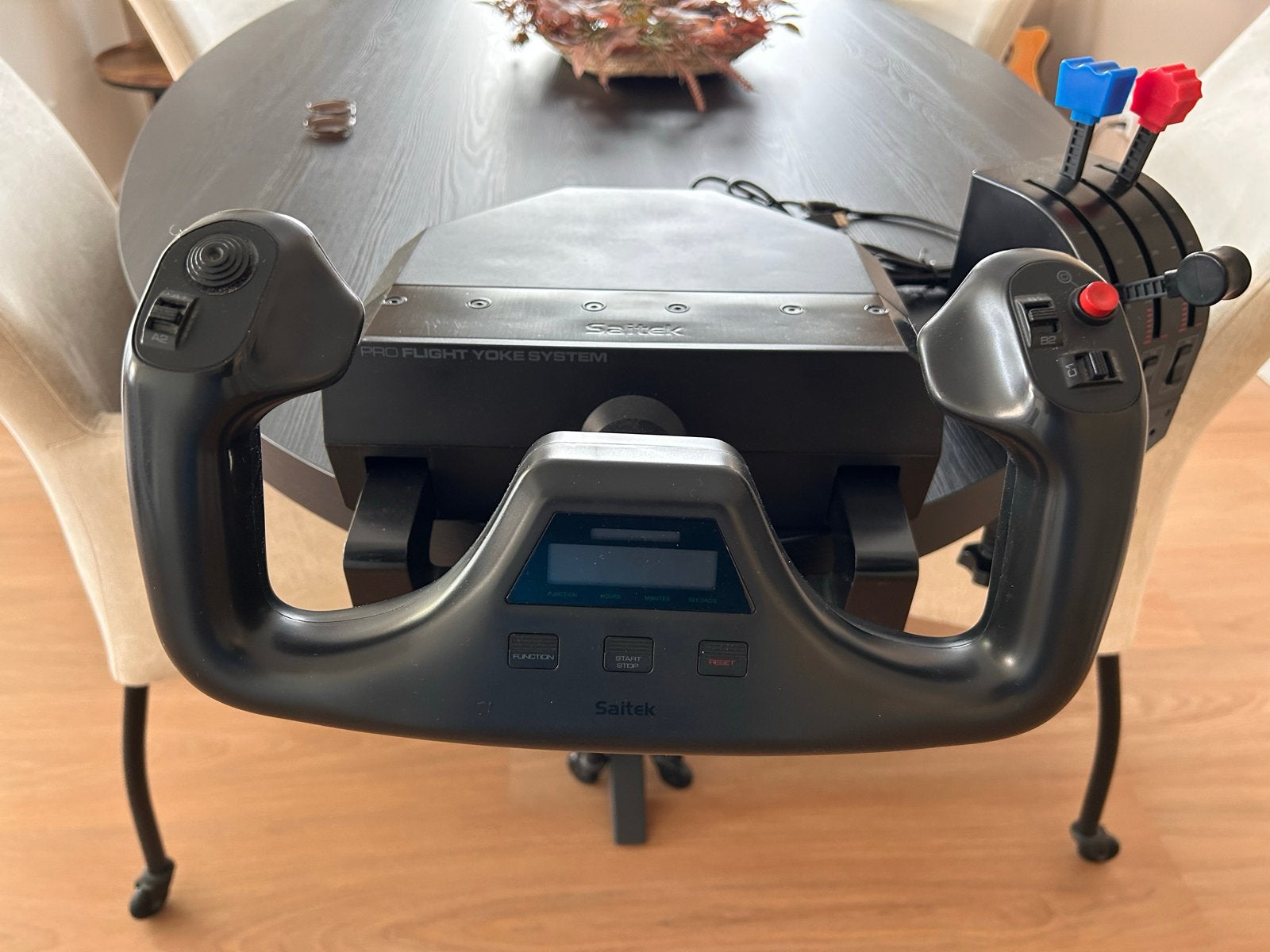 Saitek Pro Flight Yoke System met Throttle Quadrant, Ophalen, Overige merken, Gebruikt