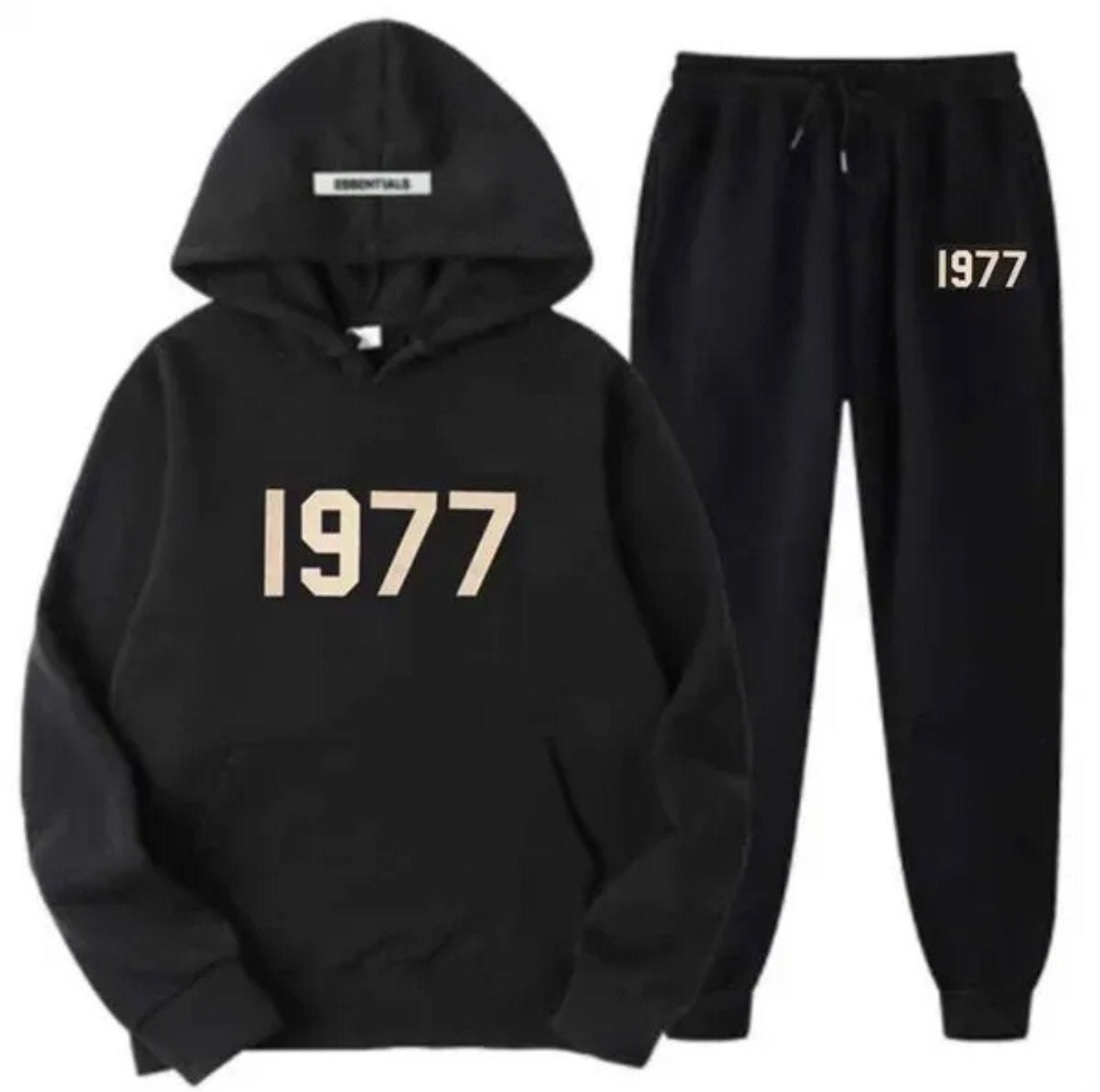 Essentials Fear of God 1977 Hoodie & Joggingbroek Set, Kleding | Dames, Ophalen of Verzenden, Nieuw, Maat 36 (S), Zwart