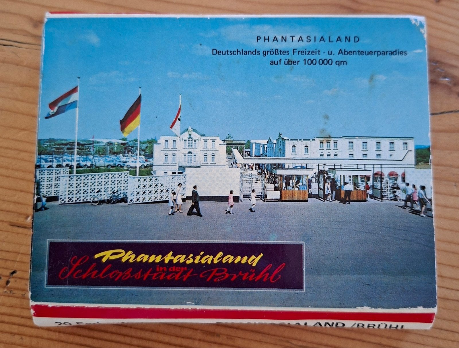 Attractiepark Phantasialand uitklap boekje met foto's, Ophalen of Verzenden, 1940 tot 1960, Buiten Europa