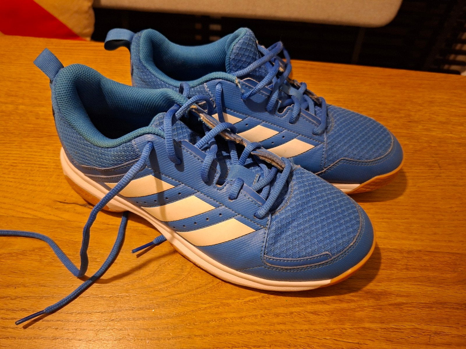 Adidas sportschoenen Maat 42, Blauw, Ophalen of Verzenden, Sneakers of Gympen, Adidas