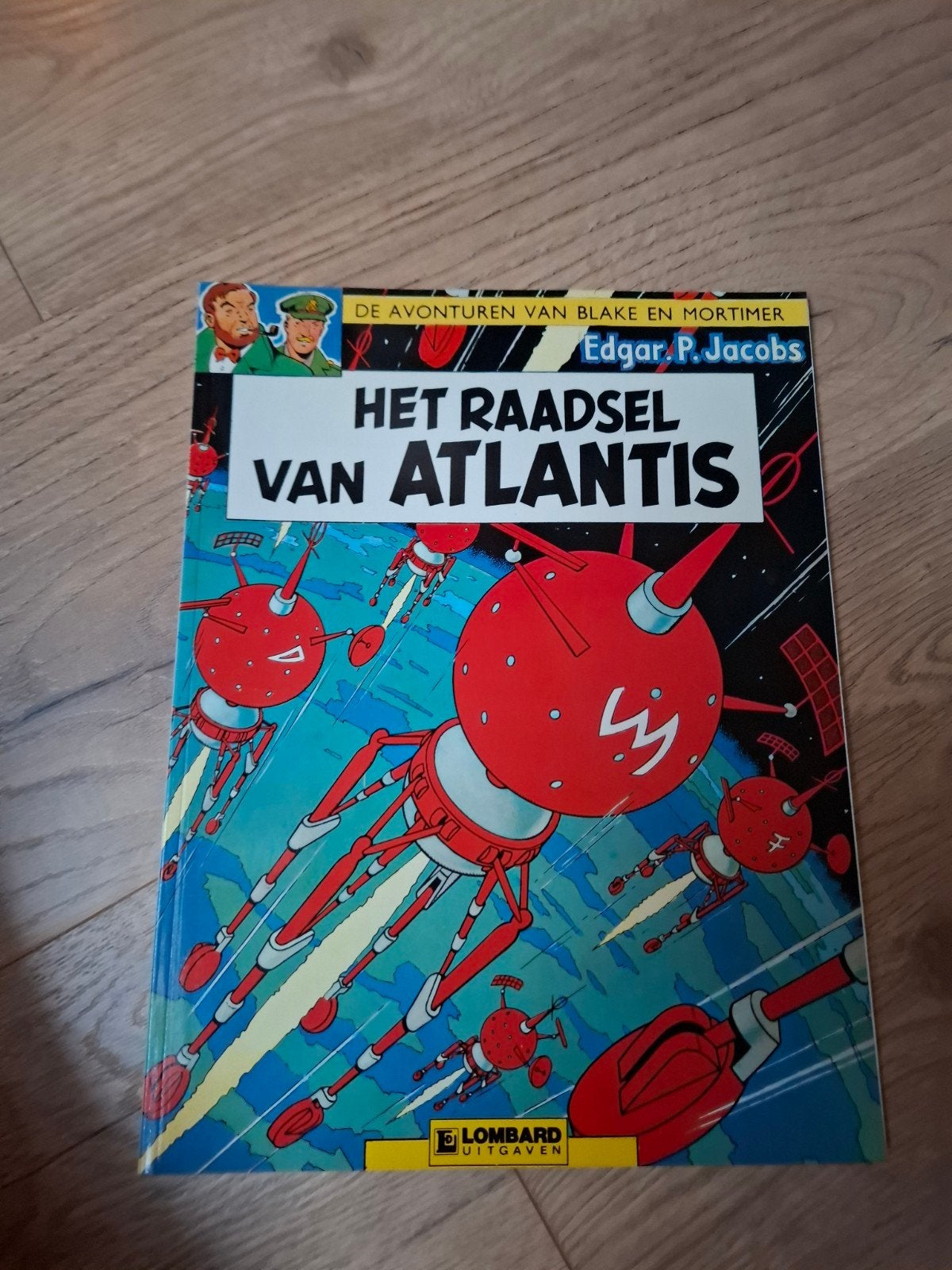 Blake en Mortimer: Het Raadsel van Atlantis (Lombard), Eén stripboek, Ophalen of Verzenden, Gelezen, Edgar P. Jacobs