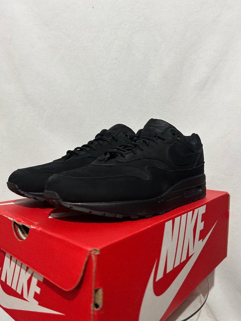 NIEUW IN DOOS! Maat 47,5 - Nike Air Max 1 Premium Black Cat, Kleding | Heren, Verzenden, Zwart, Nike, Nieuw