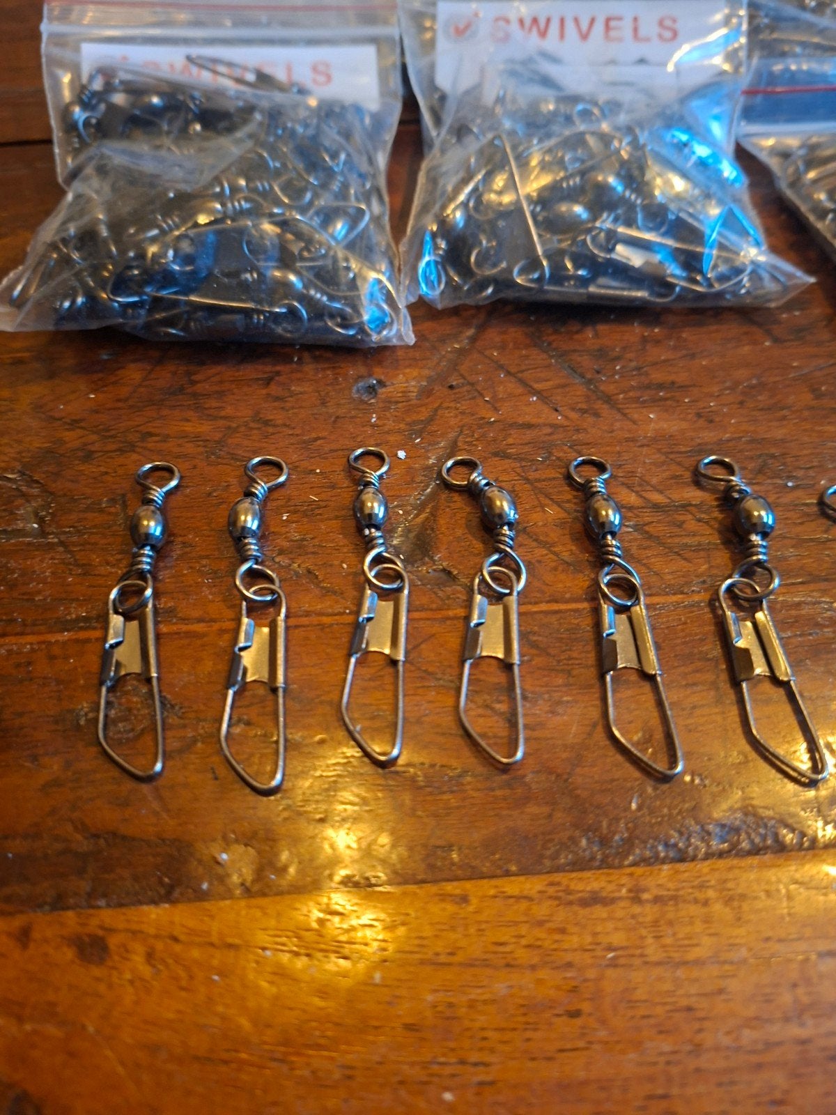 Wartels/Swivels size 1/0  (+400st), Nieuw, Ophalen of Verzenden, Nvt, Nvt