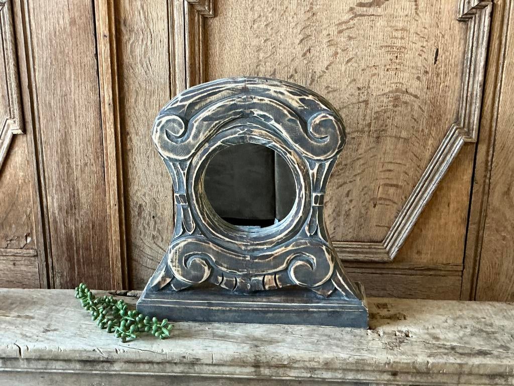 NIEUW super leuke kleine ossenook spiegel, Huis en Inrichting, Woonaccessoires | Spiegels, Ophalen of Verzenden, Nieuw