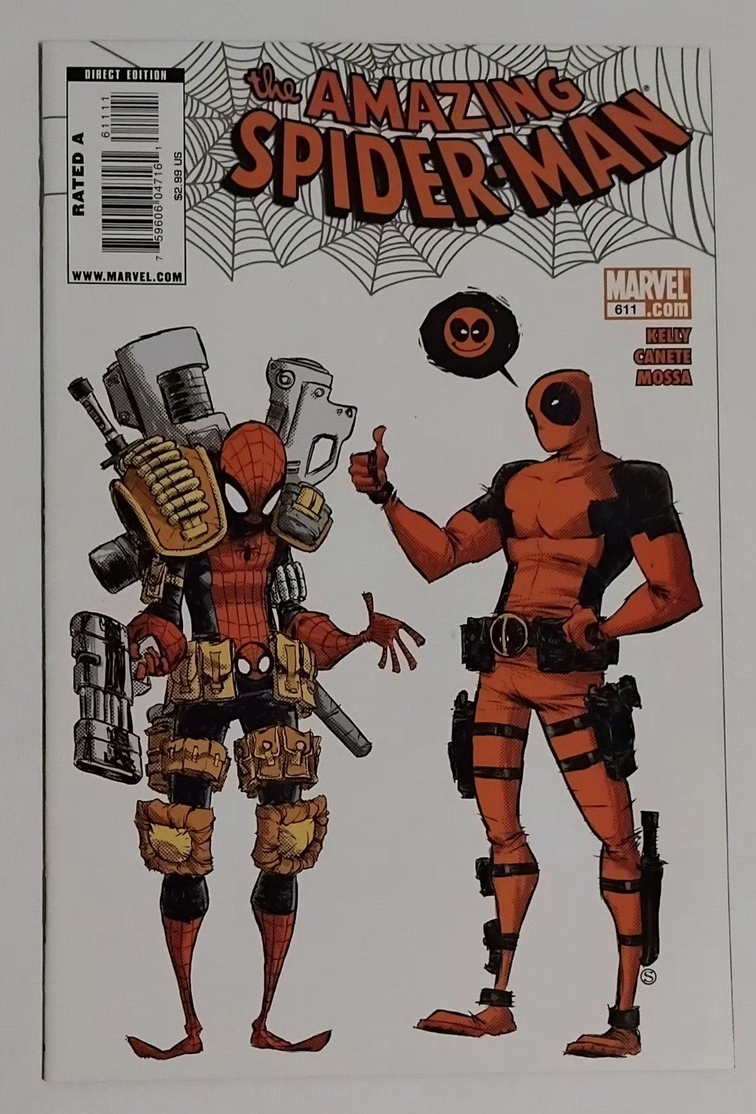 Amazing Spider-Man #611 ( Marvel 2010 ) NM., Eén comic, Amerika, Nieuw, Ophalen of Verzenden