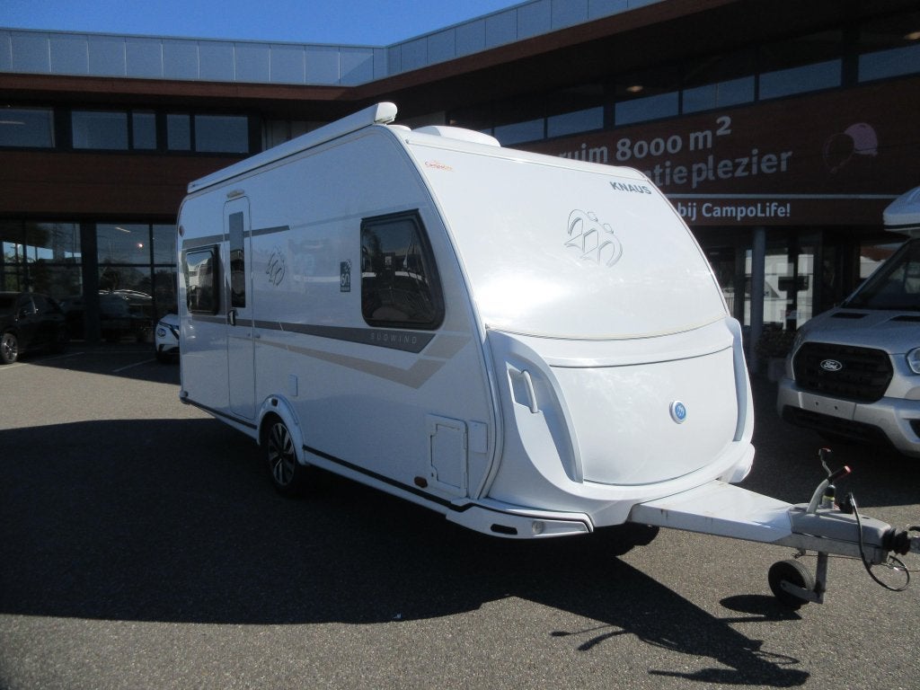 Knaus Sudwind 60 Years 450 FU ZEER NETJES, VASTE LUIFEL, Caravans en Kamperen, Caravans, Rondzit, Overige typen, Schokbreker, Knaus