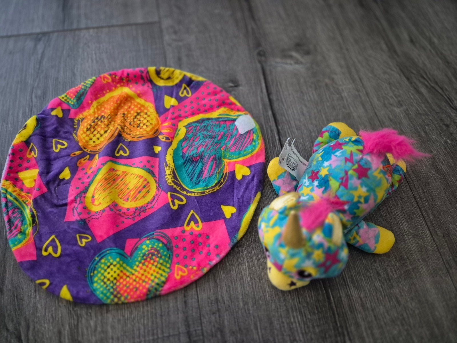 Knuffel eenhoorn in wrap, Ophalen of Verzenden, Zo goed als nieuw, Overige typen