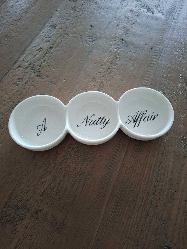 Riviera Maison - A Nutty Affair - snackschaaltje, Ophalen of Verzenden, Zo goed als nieuw, Rond, Riet