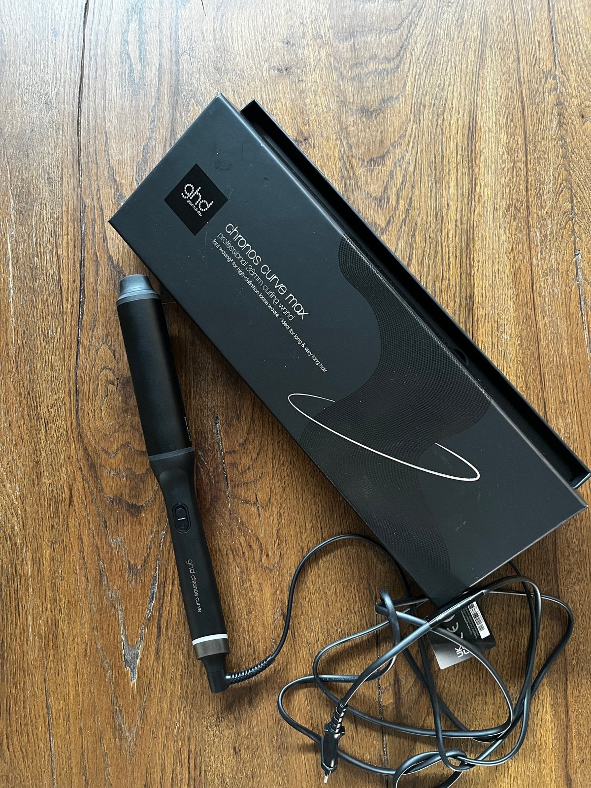 GHD Chronos Curve Max Krultang - Zo goed als nieuw, Ophalen of Verzenden, Zo goed als nieuw, Krultang of Stijltang
