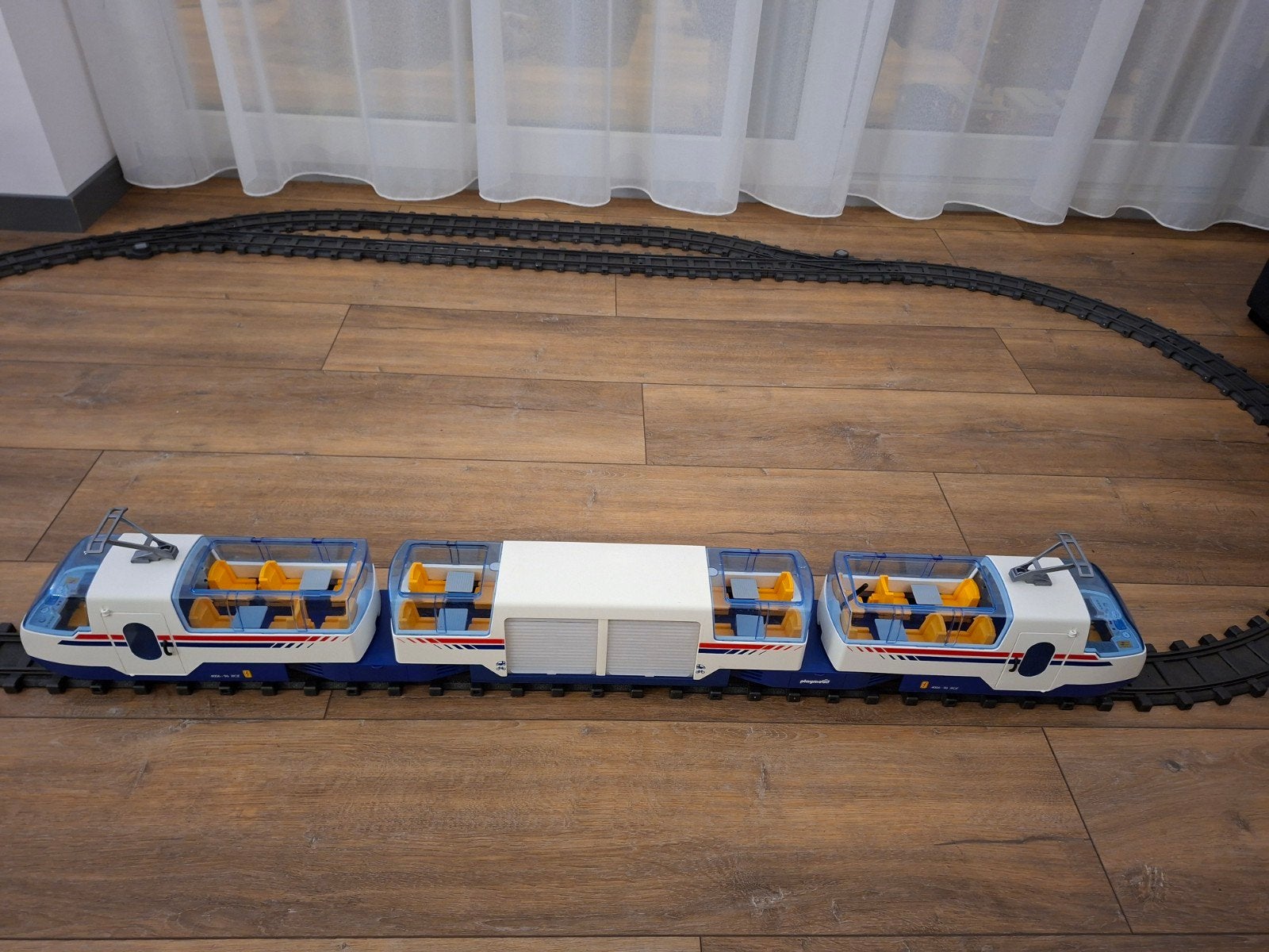 Playmobil City Action RC Trein met Rails(UPDATE), Kinderen en Baby's, Speelgoed | Playmobil, Ophalen of Verzenden, Gebruikt, Complete set