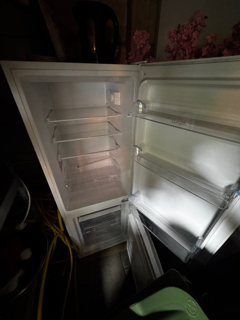 Logik koelkast + vriesvak combi, Ophalen, 200 liter of meer, 160 cm of meer, Zo goed als nieuw