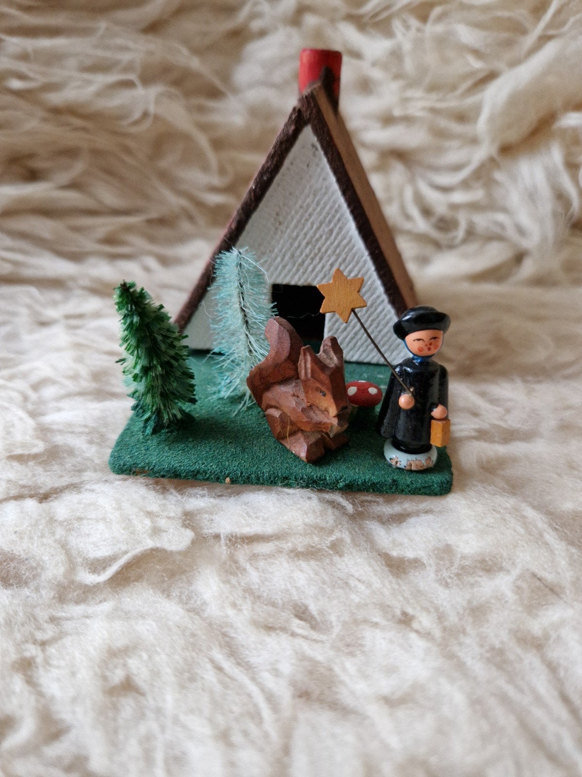 Kerst oud ertsgebergte huisje, Diversen, Ophalen of Verzenden