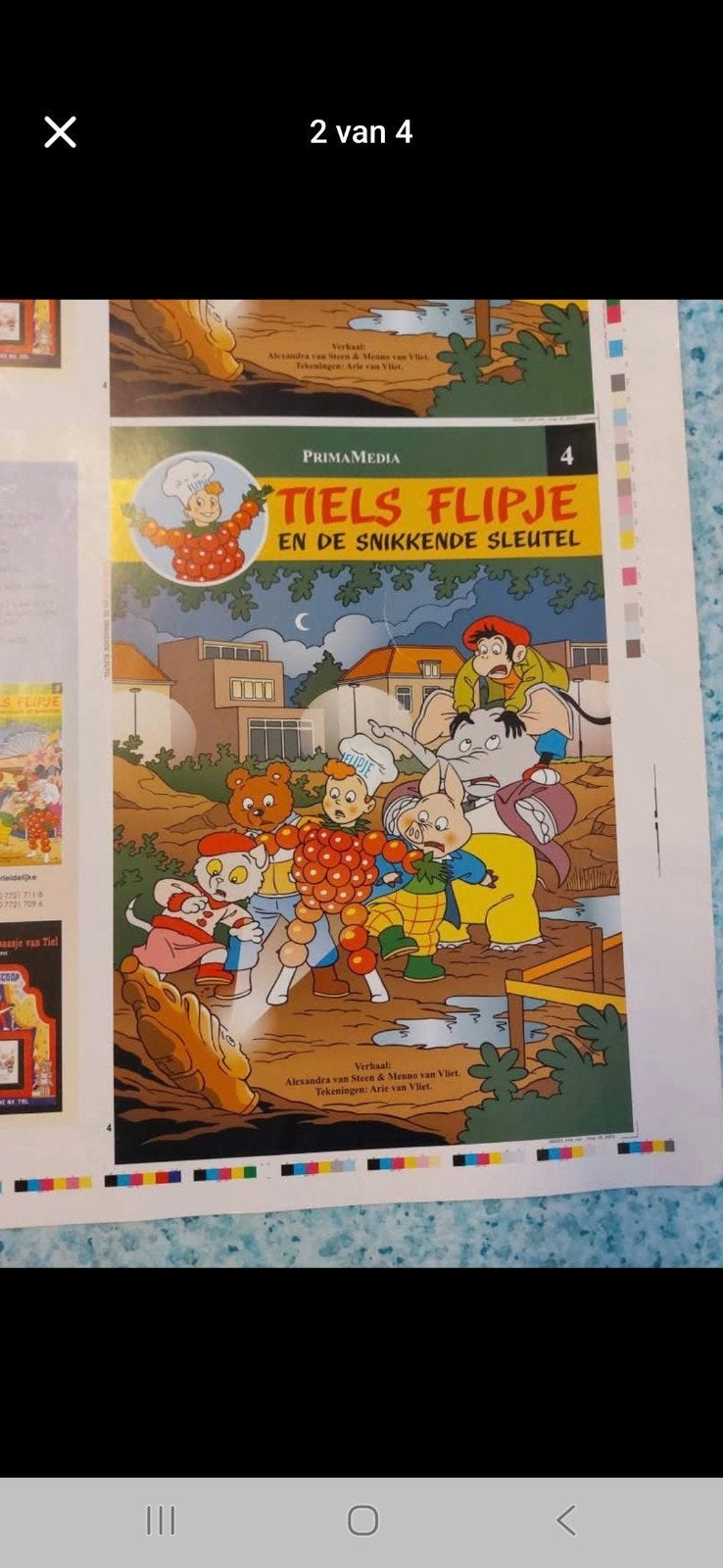 Tiel's Flipje en de Snikkende Sleutel - Stripboek, Eén stripboek, Ophalen