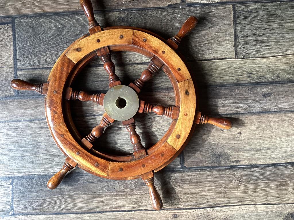 Stuurwiel boot, Ophalen of Verzenden, Zo goed als nieuw, Zeilboot of Motorboot