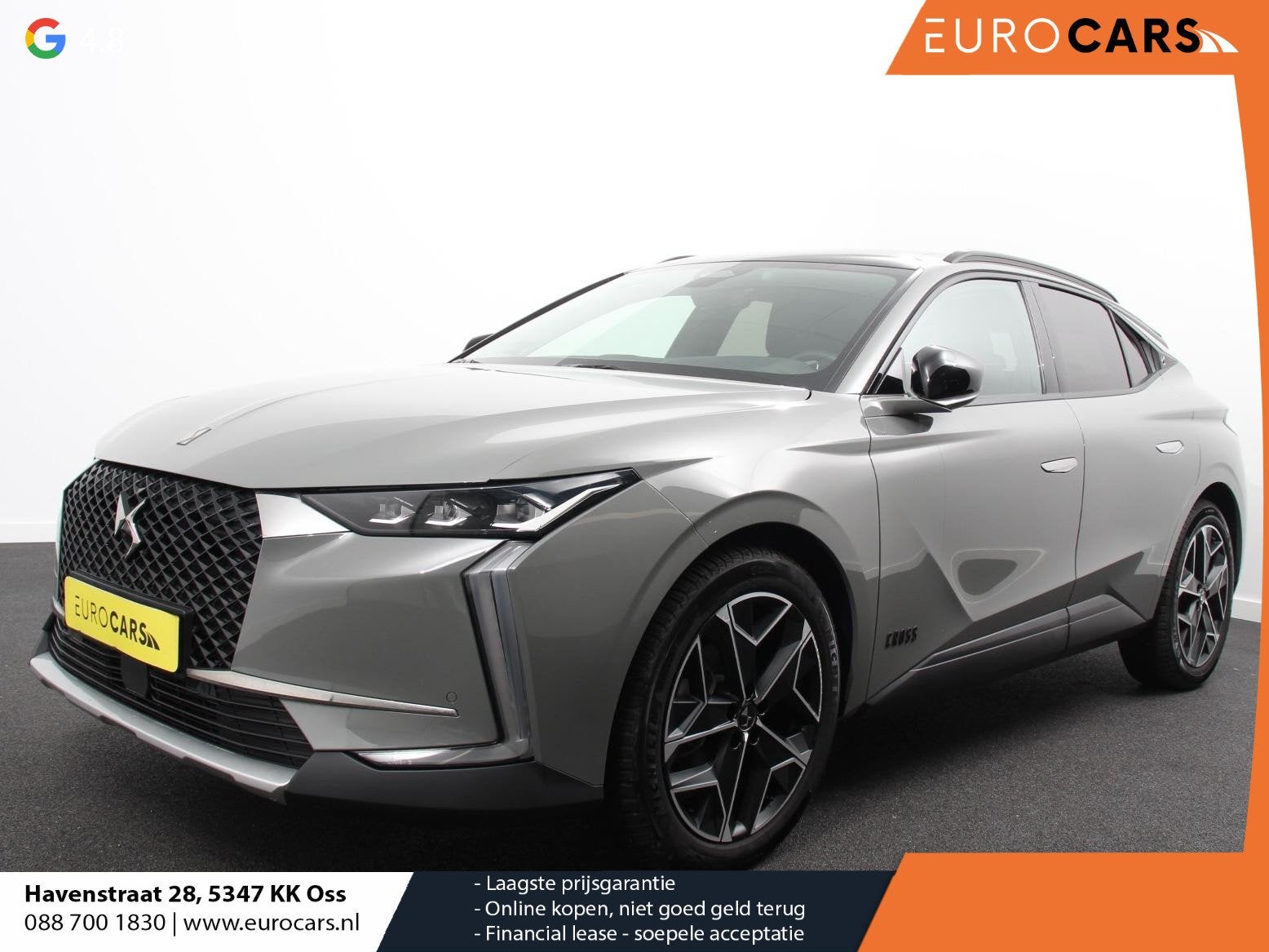 DS 4 1.2 PureTech Automaat Rivoli Cross Panoramadak Focal Au, Auto's, DS, Dealer onderhouden, Gebruikt, 1199 cc, Leder