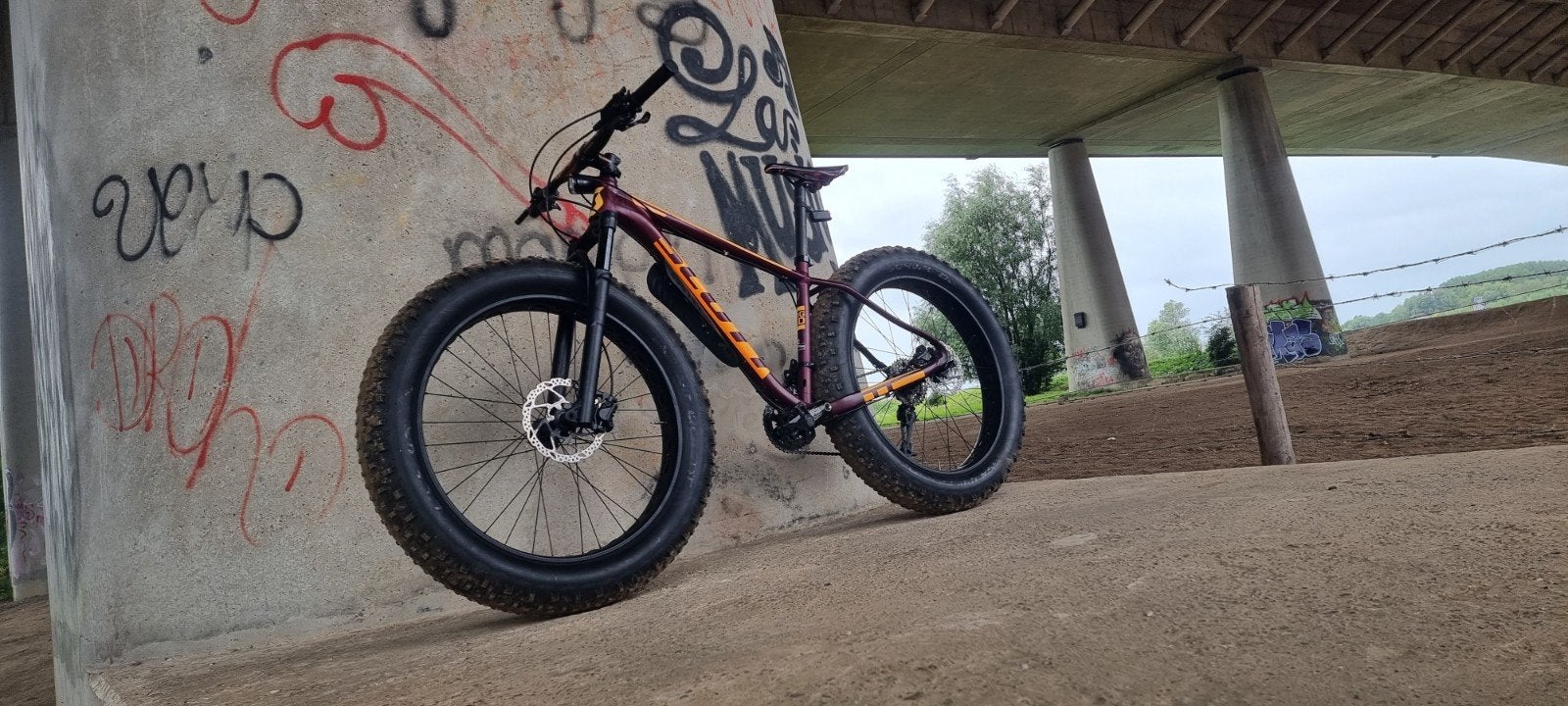 Scott Big Jon Fatbike - Perfect voor elk terrein, Minder dan 10 versnellingen, Gebruikt, Overige maten, Schijfrem