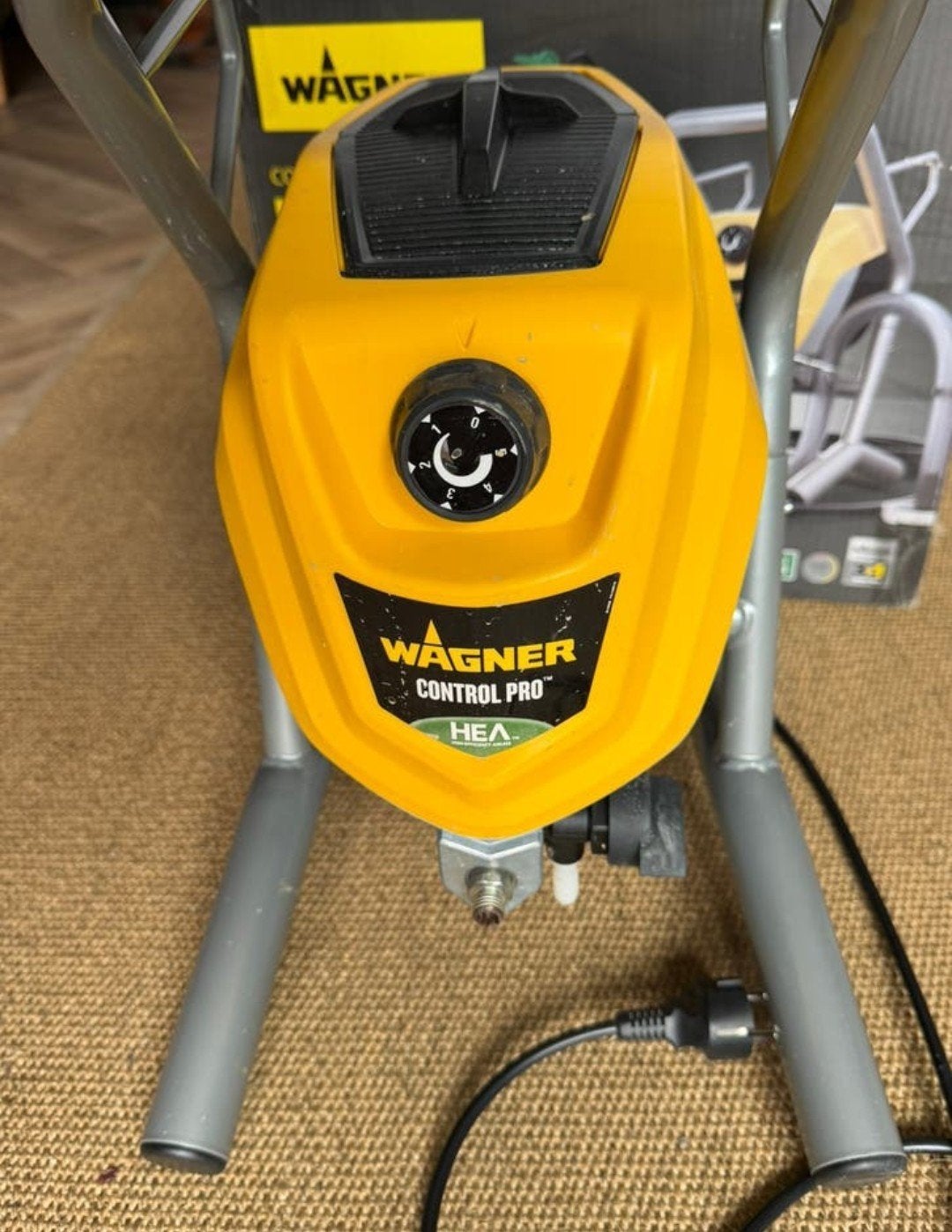 Wagner Control Pro 250 M verfspuit - Zo goed als nieuw, Doe-het-zelf en Verbouw, Ophalen, Zo goed als nieuw, Verfspuit of Verfpomp
