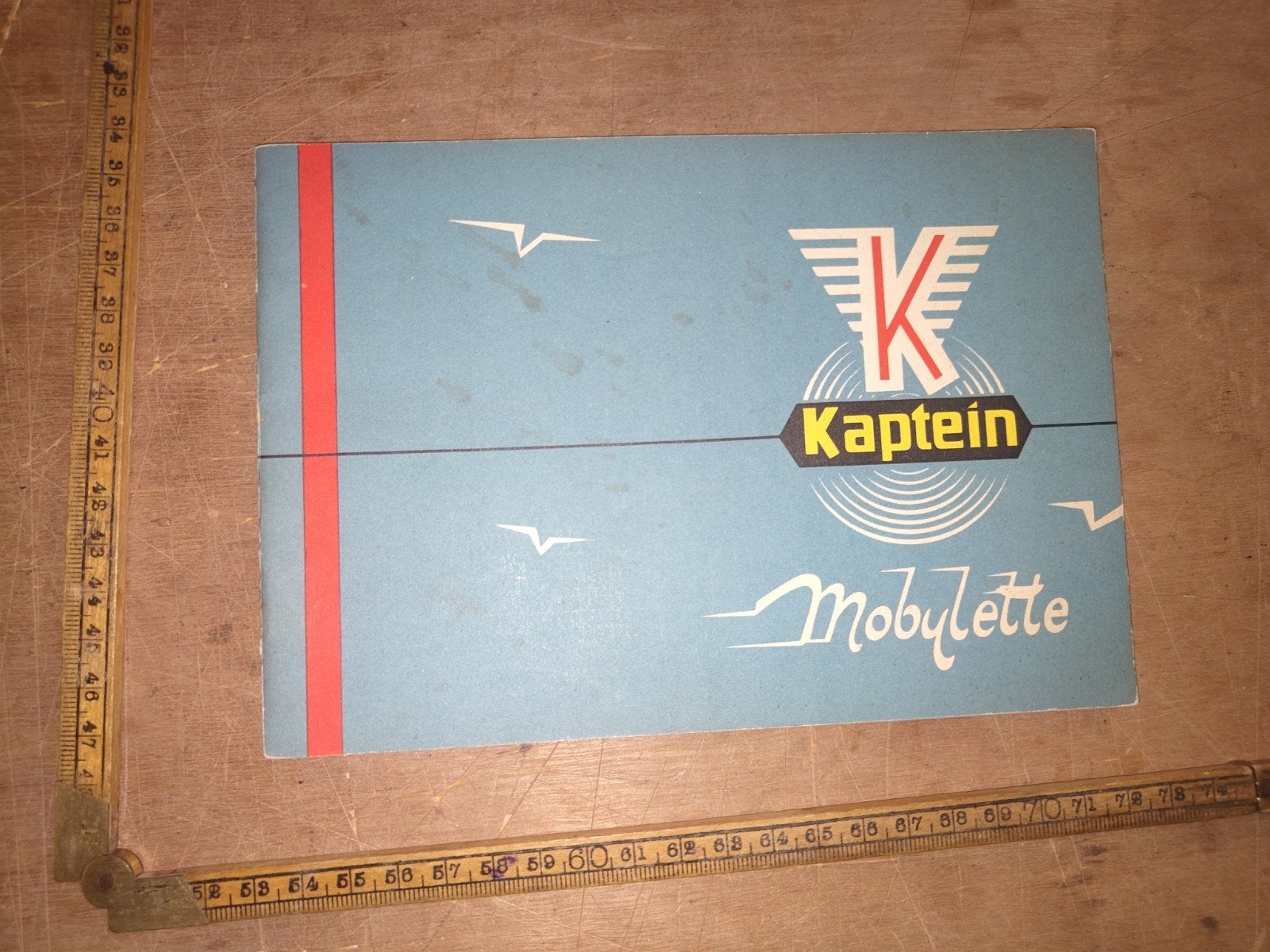 Handleiding Kaptein Mobylette 1958, Ophalen of Verzenden, Zo goed als nieuw