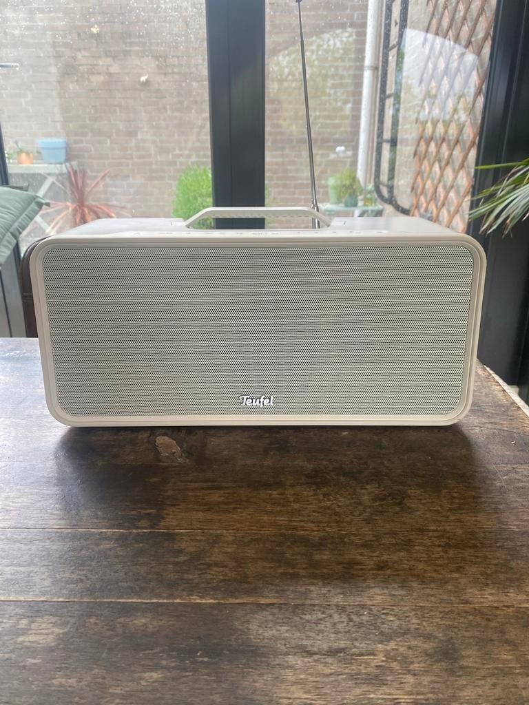 Teufel Boomster Draagbare Bluetooth Speaker Wit, Overige merken, Overige typen, Ophalen of Verzenden, Zo goed als nieuw