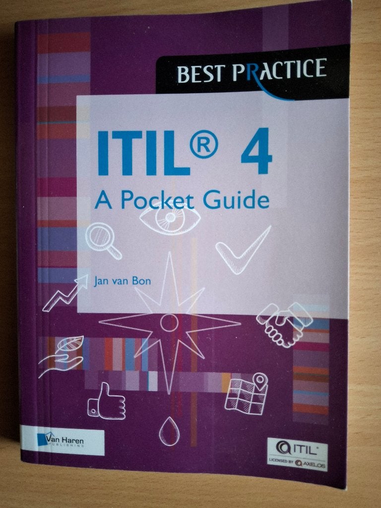 Itil 4 A Pocket Guide, Ophalen, Zo goed als nieuw, Jan van Bon