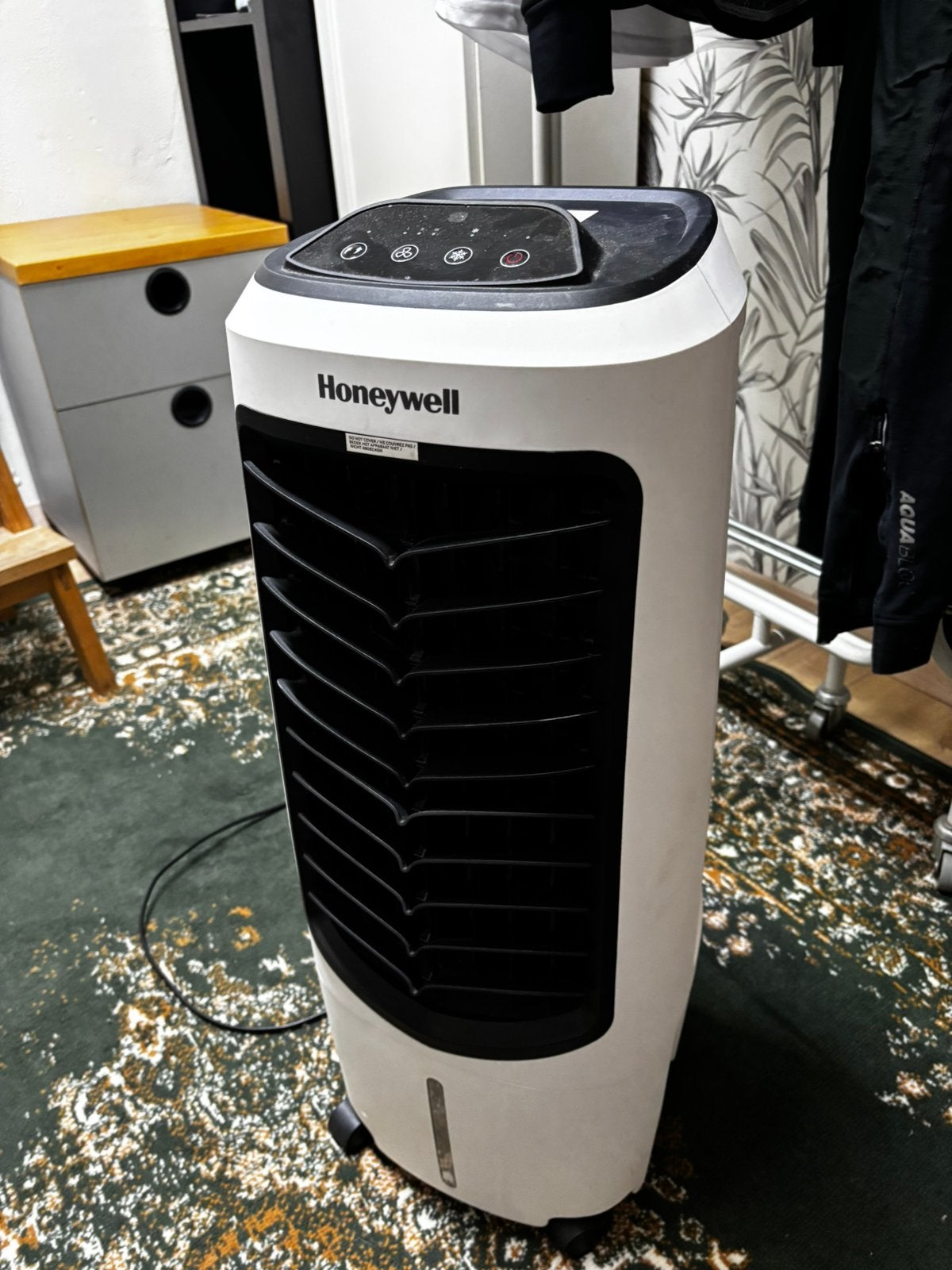 Honeywell aircooler, Witgoed en Apparatuur, Ophalen, Minder dan 60 m³, 3 snelheden of meer, Zo goed als nieuw