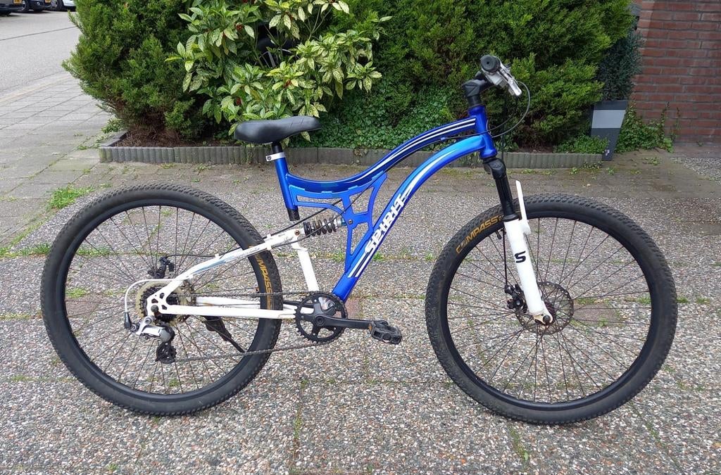 Sportieve jongensfiets 26" (Disc), Gebruikt, Versnellingen, Schijfrem, Ophalen