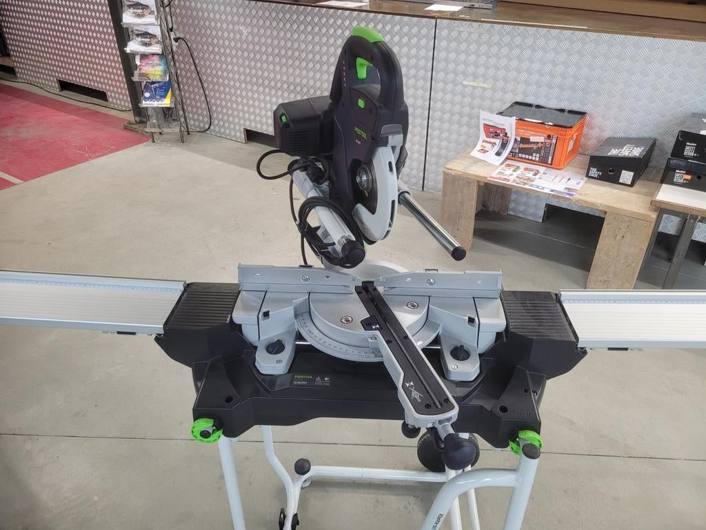 Festool KAPEX afkortzaag met onderstel KS 60 E-UG-SET/XL, Doe-het-zelf en Verbouw, Gereedschap | Zaagmachines, Ophalen, Nieuw