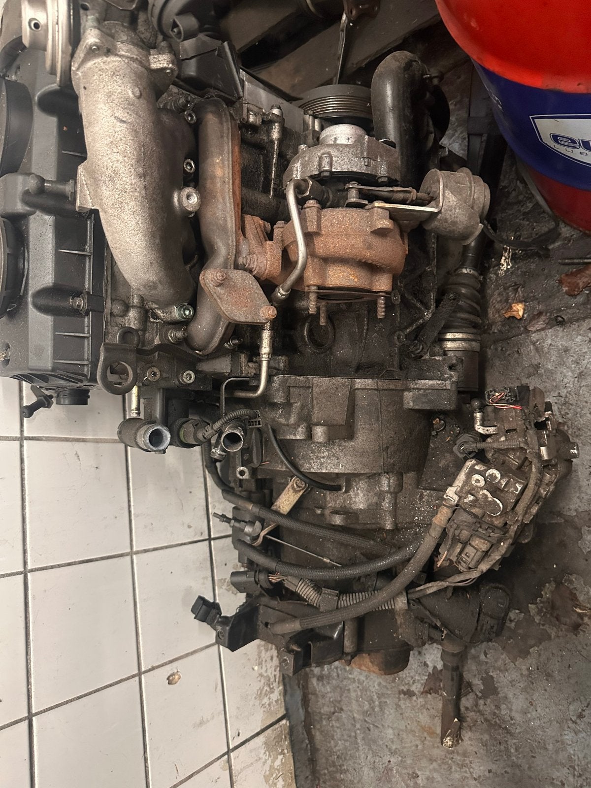 VW Lupo 3L motor met versnellingsbak en robot, Ophalen of Verzenden, Gebruikt, Volkswagen
