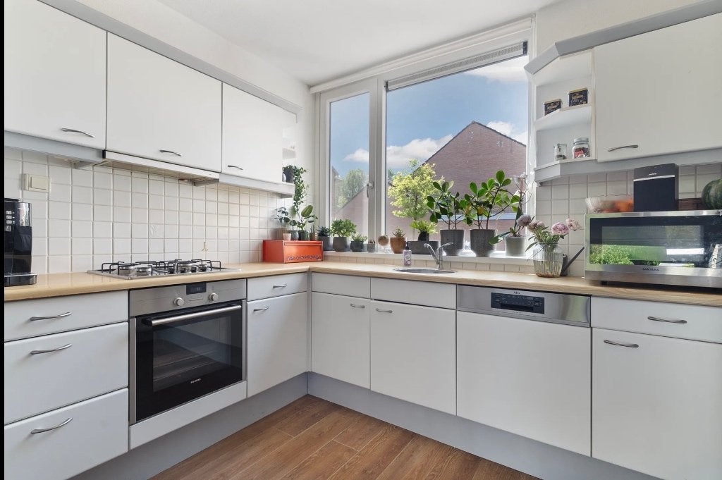 Complete keuken incl. oven & vaatwasser € 950,- |, Ophalen, Wit, Hoekkeuken, Zo goed als nieuw