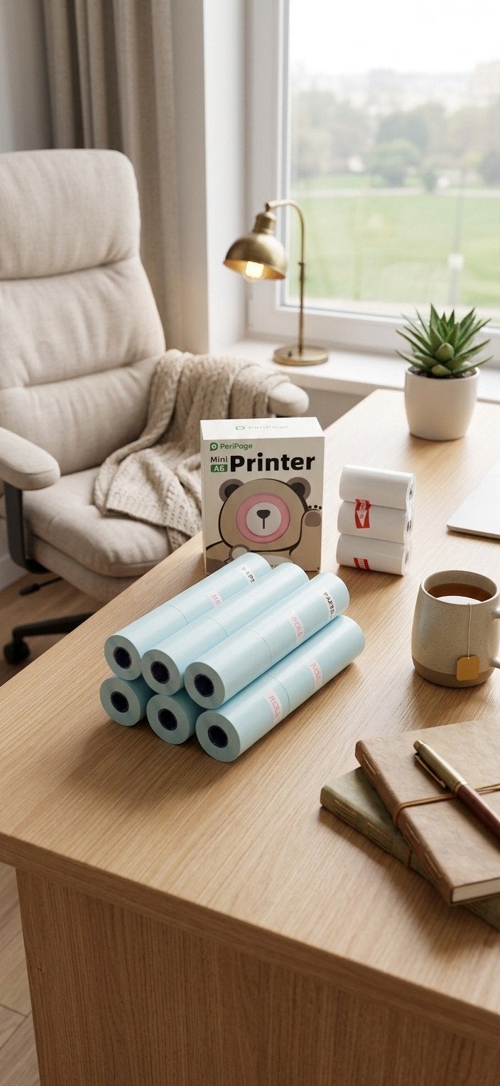 peripage printer a6 als nieuw, Ophalen of Verzenden, Nieuw, Rechthoekig, Minder dan 50 cm