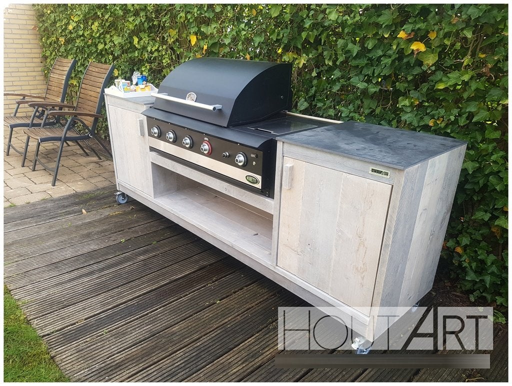 Buitenkeuken Boretti Ibrido / Ligorio top BSC, Vrijstaand, Info@hout-art.nl, Nieuw, Ophalen of Verzenden