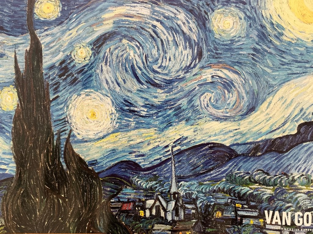 Van Gogh - De Sterrennacht Poster, Ophalen of Verzenden, Nieuw, A1 t/m A3