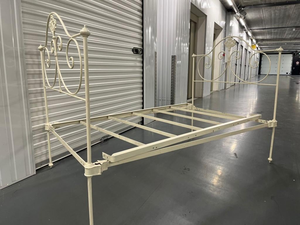 Antiek Frans ijzeren bed, Antiek en Kunst, Ophalen
