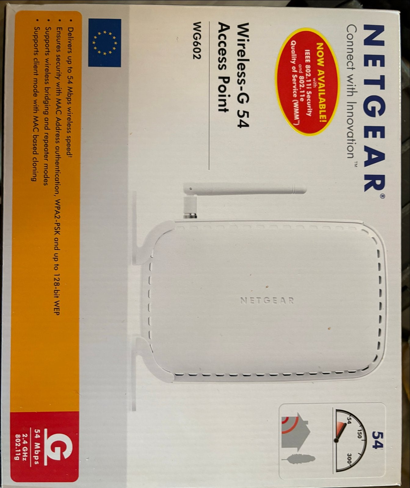 NETGEAR Wireless-G 54 Access Point WG602, Computers en Software, Accesspoints, Ophalen, Nieuw