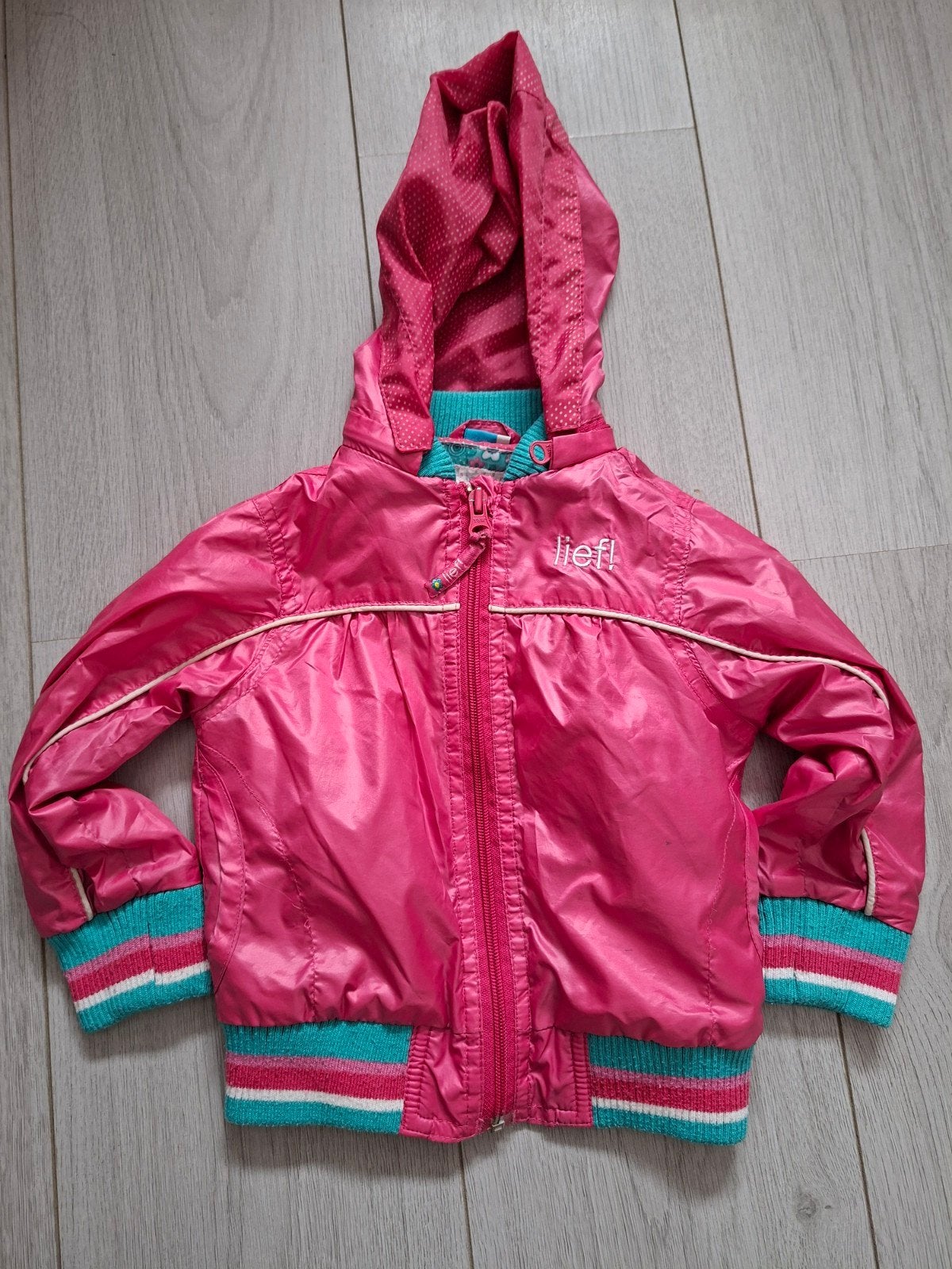 Superleuk zomer jasje van Lief mt 80, Kinderen en Baby's, Babykleding | Maat 80, Ophalen of Verzenden, Zo goed als nieuw, Meisje